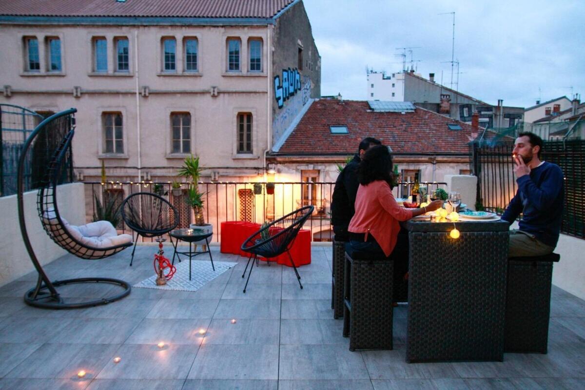 L'Amoureux - Terrasse Et Climatisation Coeur De Ville Montpellier Exterior foto