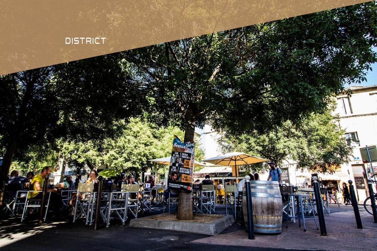 L'Amoureux - Terrasse Et Climatisation Coeur De Ville Montpellier Exterior foto